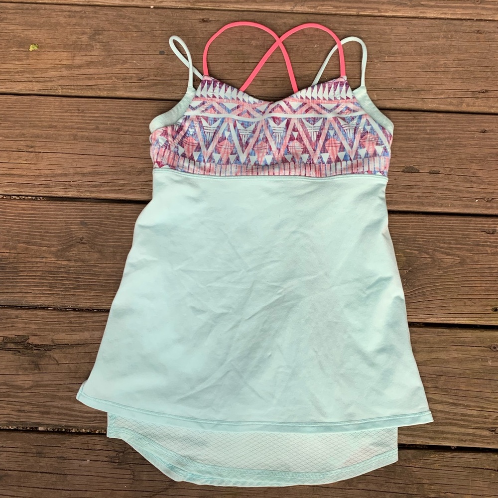 Ivivva by Lululemon Double Layer Tank size 12 💗